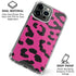 Rosy Leopard iPhone 16 Pro Clear Case